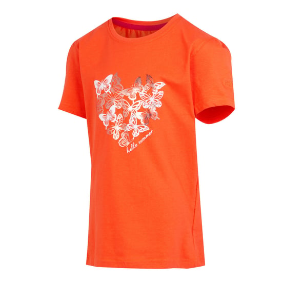 Regatta Childrens/Kids Bosley VII Butterflies T-Shirt (Satsuma) - Image 5