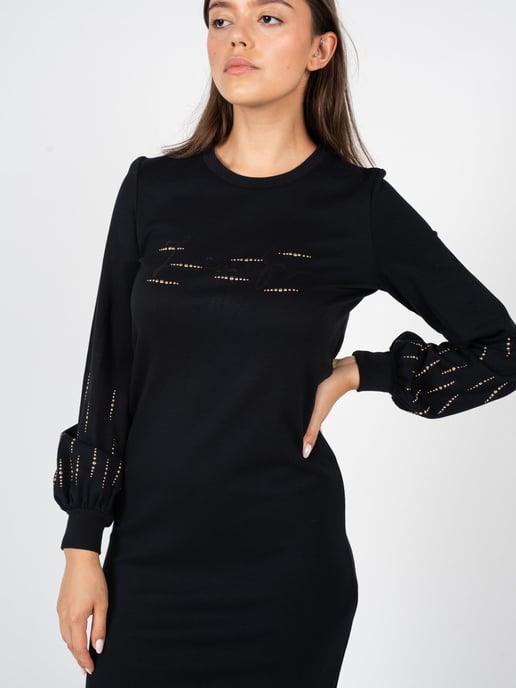 Liu Jo Vestido de mujer negro - Image 3