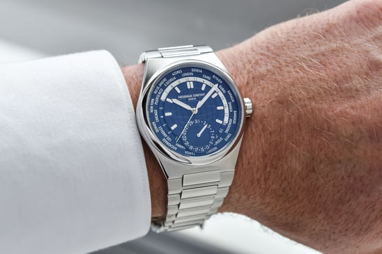Frédérique Constant Highlife Worldtimer Men's Silver Watch FC-718N4NH6B - Image 5