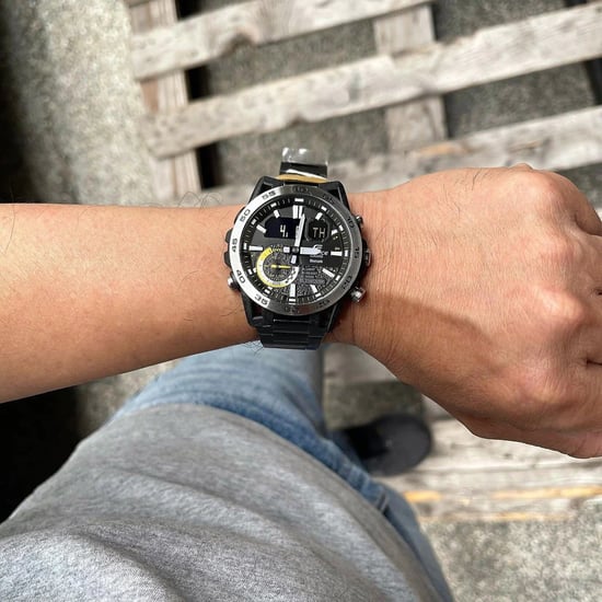 Casio Edifice Men's Black Watch ECB-40DC-1AEF