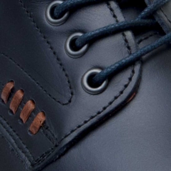 Confortable oxford Purapiel in Blue