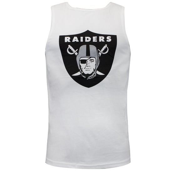 Fanatics Oakland Raiders Chaleco blanco para hombre - Image 1