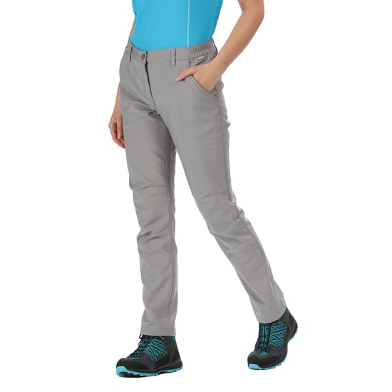 Regatta Womens/Ladies Highton Walking Trousers (Seal Grey)