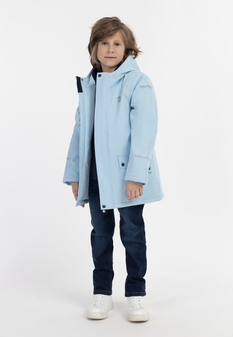 Schmuddelwedda Winter jacket Boys ice blue - Image 2