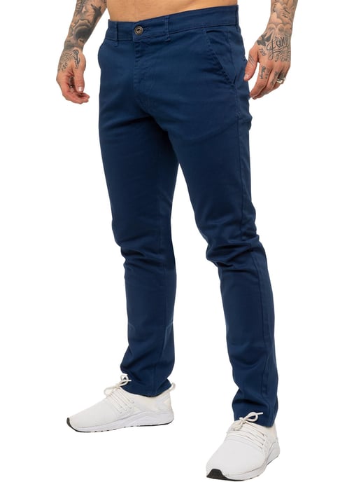 Pantalón chino Enzo Slim Fit Stretch para hombre - Image 1