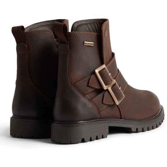 Hunter Ness Leather Women's Brown Boots - Image 2