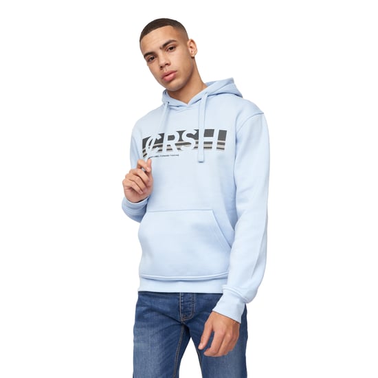 Crosshatch Mens Sullivan Hoodie (Light Blue) - Image 4