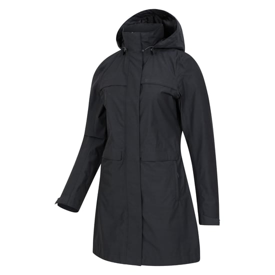 Mountain Warehouse Womens/Ladies Cloudburst Textured Waterproof Jacket (Black) - Image 4