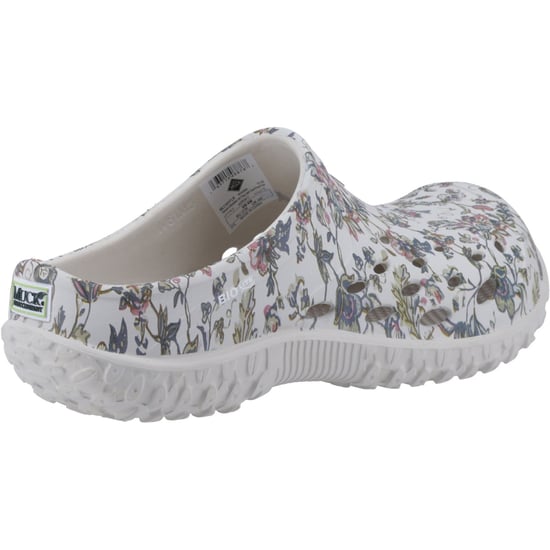 Muck Boots Muckster Lite Synthetic Light Grey/Floral Print Clogs - Image 2