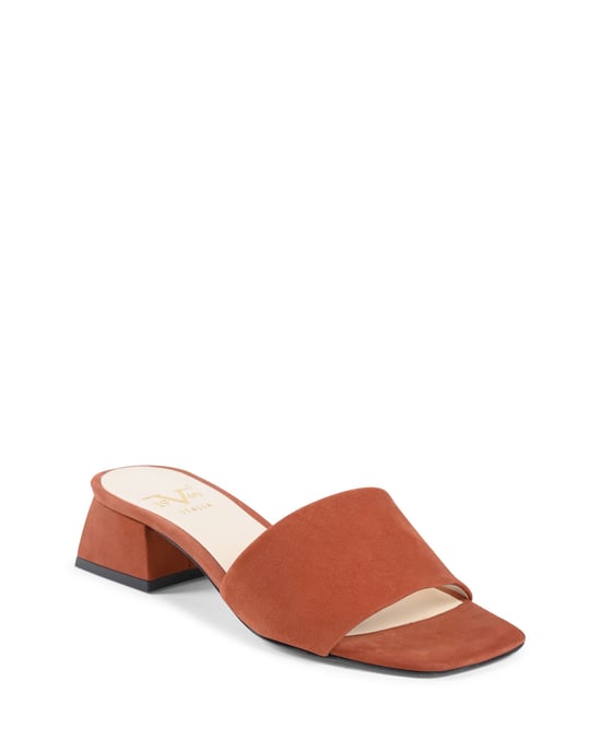 19V69 Italia Womens Sandal Orange Neper Calf Ruggine