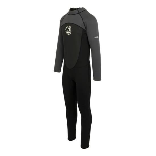 Regatta Mens Grippy Wetsuit (Black/Dark Grey/White)