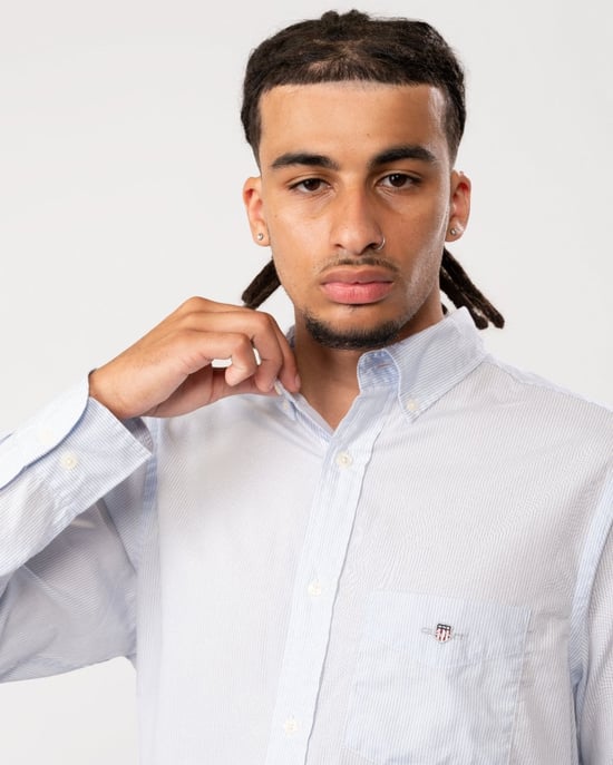 GANT Regular Fit Poplin Shield Banker Shirt - Image 2