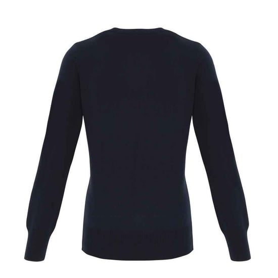 Premier Womens/Ladies Essential Acrylic V Neck Cardigan (Navy) - Image 2