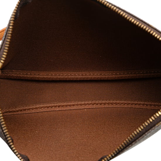 Vintage Louis Vuitton Monogram Pochette Accessoires Brown - Image 5