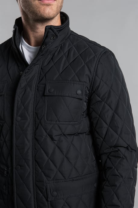 Black Diamond Quilted Jacket