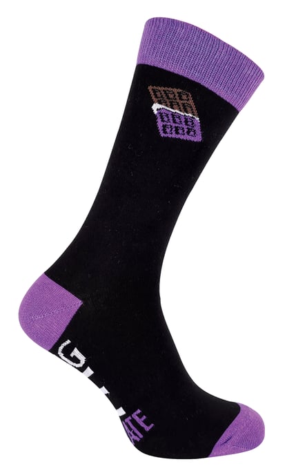 Si puedes leer estos calcetines, tráeme calcetines de chocolate - Image 2