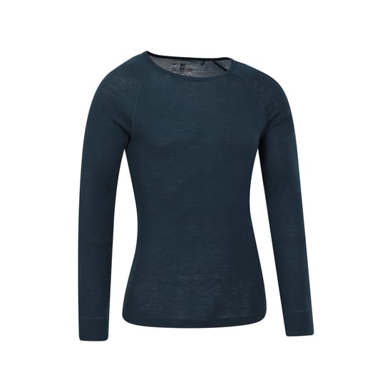 Mountain Warehouse Mens Merino Wool Thermal Top (Dark Grey)