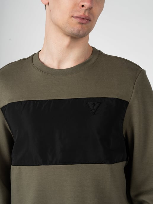 Guess Sweatshirt Remy Men's Green