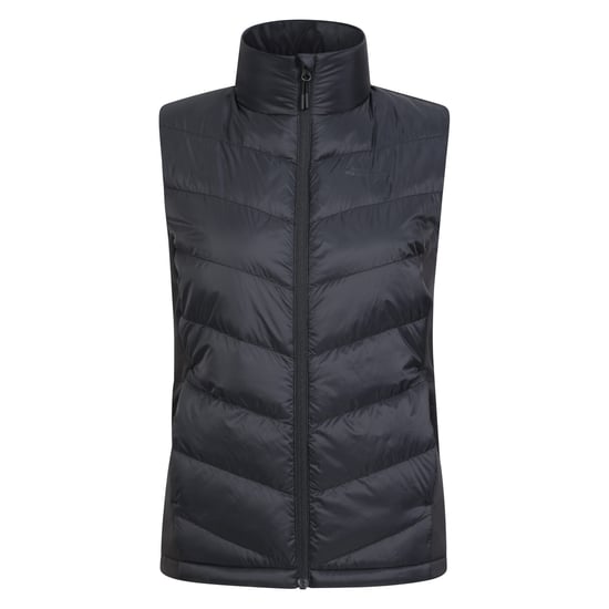 Mountain Warehouse Womens/Ladies Turbine Hybrid Gilet (Black) - Image 1