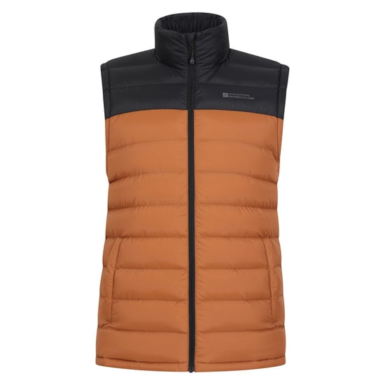 Mountain Warehouse Mens Seasons II Padded Gilet (Gold) - Image 1