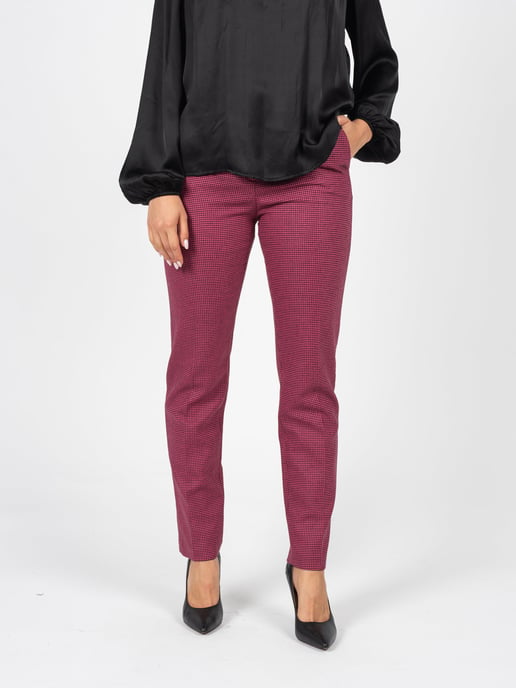 Liu Jo Pantalones de mujer negro, rosado - Image 3
