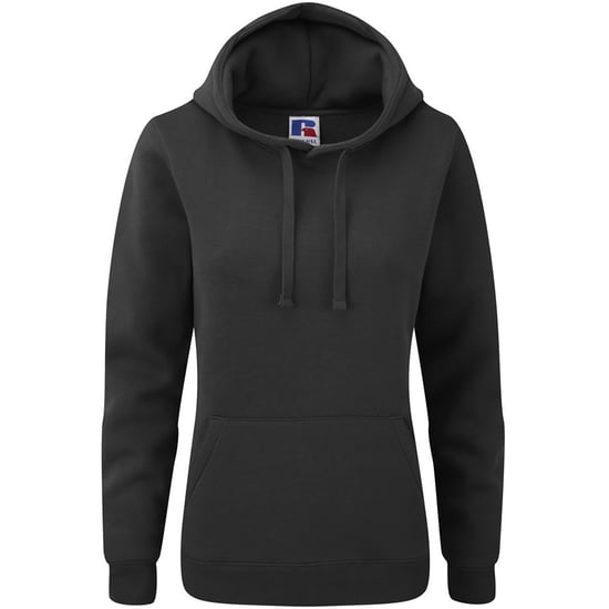 Russell Womens Premium Authentic Hoodie (3-Layer Fabric) (Black) - Image 1