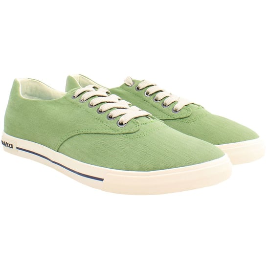 Seavees Hermosa Surfwash Zapatillas de Hombre Verdes - Image 2