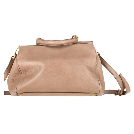 Dolce & Gabbana Large Sicily Hand Bag in Brown Calfskin Leather - Image 3