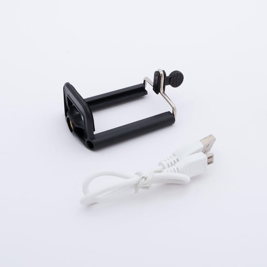 Aquarius Bluetooth Built-In Remote Camera Controls Expandable Selfie Stick