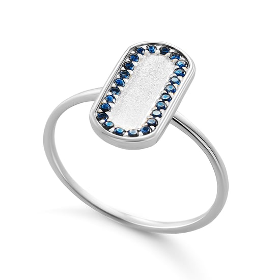 Orphelia 'Malaga' Women's 925 Sterling Silver Ring - Silver ZR-7573 - Image 2