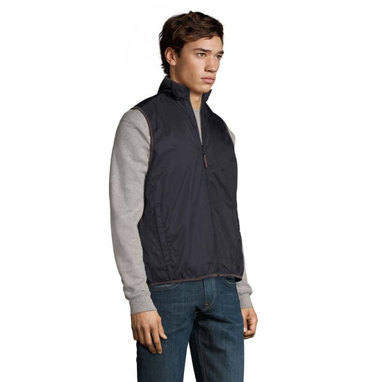 SOLS Unisex Adult Winner Reversible Body Warmer (Navy) - Image 3