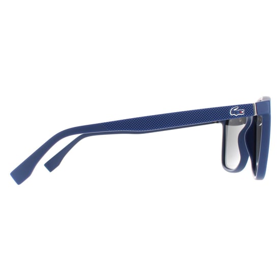 Lacoste Rectangle Mens Matte Blue Grey Polarised  L860SP