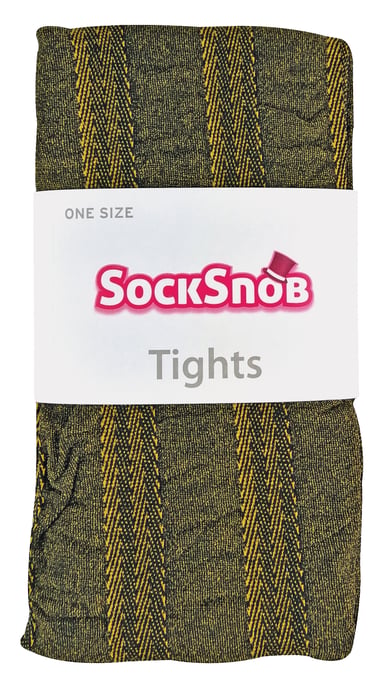 Sock Snob - Mallas de moda opacas de 80 deniers de colores para mujer - Rayas - Image 2