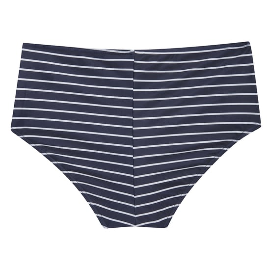 Regatta Womens/Ladies Paloma Striped Swim Briefs (Navy/White)
