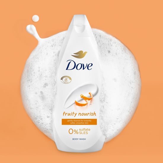 Dove Fruity Nourish Body Wash 0% Sulfate SLES for Soft & Smooth Skin 720ml, 3pk