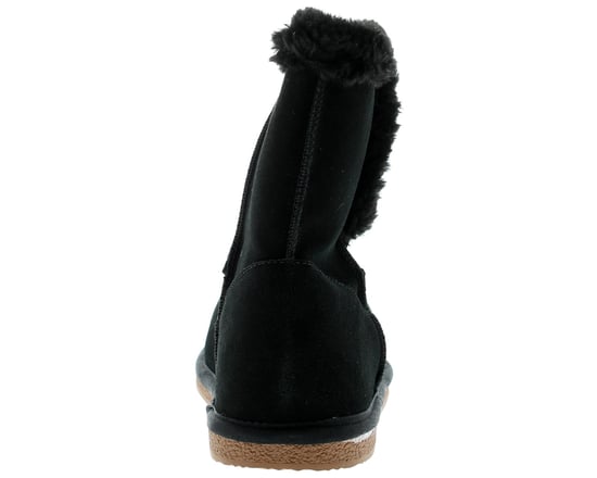 Hush Puppies Womens Boots Ankle Ashleigh Leather Slip On black - Image 4