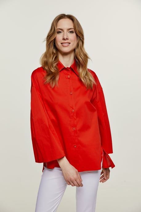 Blusa de manga ancha roja - Image 6
