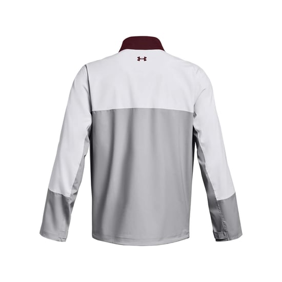 Men's Under Armour Stormproof 3.0 Waterproof Jacket in red maroon