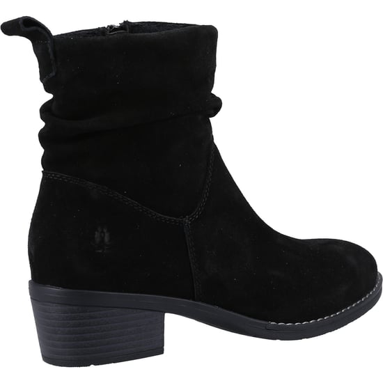 Hush Puppies Iris Suede Women's Black Boots - Image 2