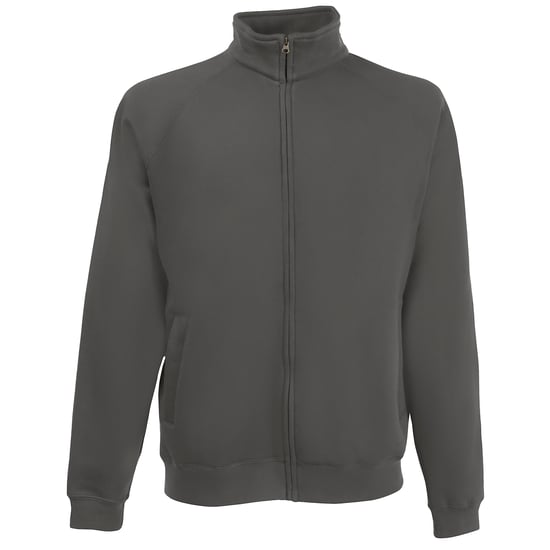 Fruit Of The Loom Mens Premium 70/30 Full Zip Sweatshirt Jacket (Light Graphite) - Image 1