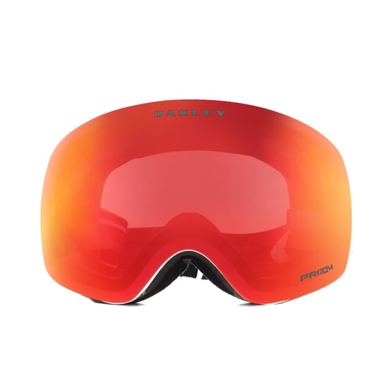 Oakley Ski Snow Goggles Flight Deck XM OO7064-24 Matt White Prizm Torch Iridium