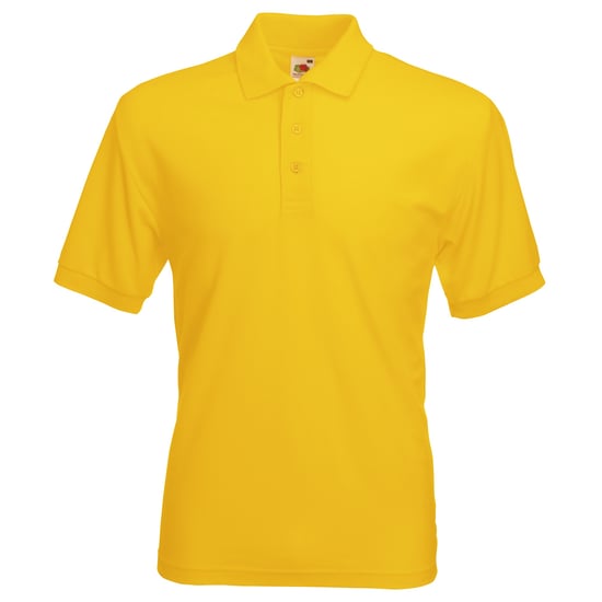 Fruit Of The Loom Mens 65/35 Pique Short Sleeve Polo Shirt - Image 1