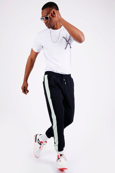 Tom Barron Side Stripe Sweatpants - Image 1