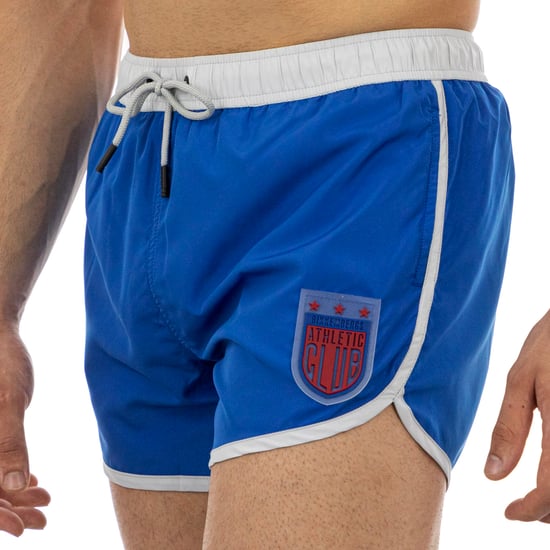 Bikkembergs Pantalones Cortos para Hombre Patch Azul - Image 4
