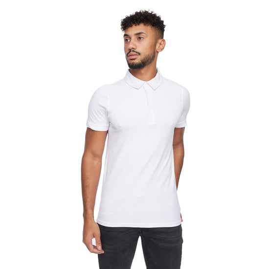 Crosshatch Mens Sullivan Polo Shirt (White) - Image 4