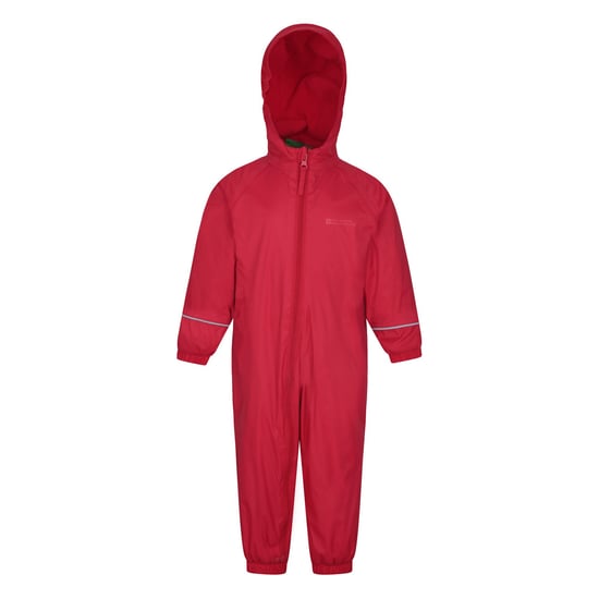 Mountain Warehouse Childrens/Kids Spright Waterproof Rain Suit (Red) - Image 1