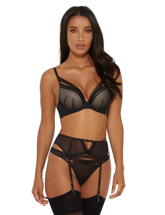Gossard Sheer Seduction Padded Plunge Bra