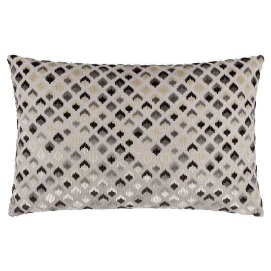 Cojín de Pluma Relleno de Jacquard de Terciopelo Paoletti Lexington - Image 1