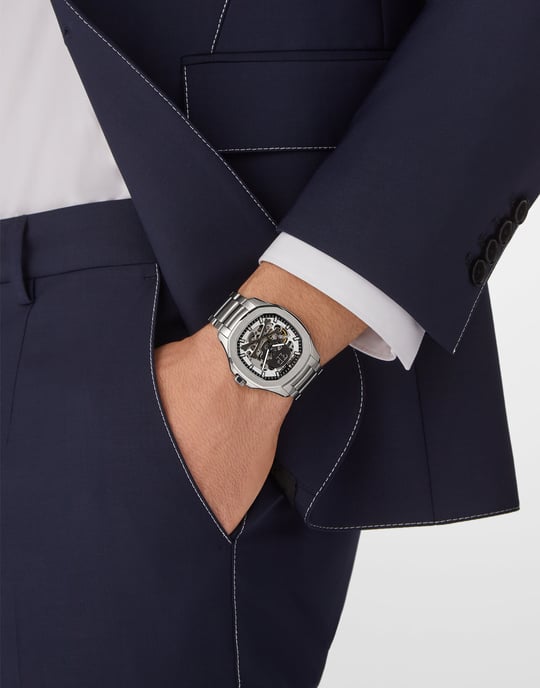 Reloj de Hombre Philipp Plein $keleton $pectre Plateado PWRAA0223 - Image 3