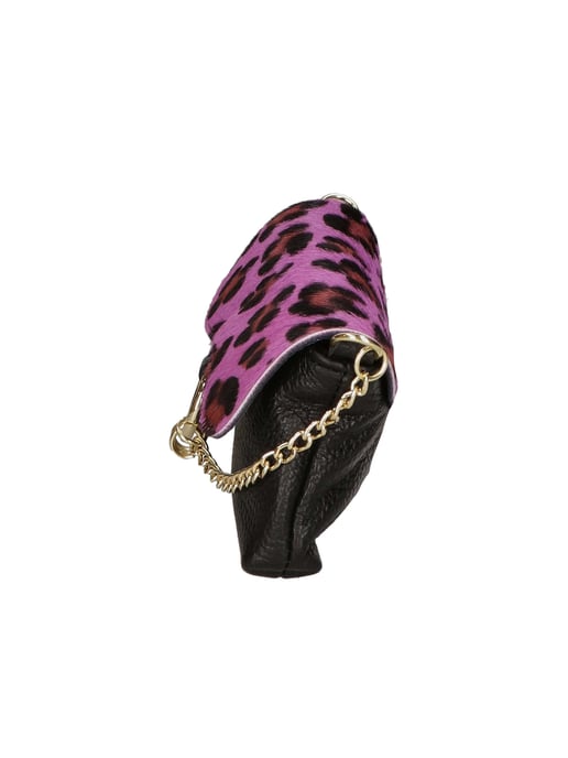 Gave Lux Clutch bag women LEOPARD FUCHSIA